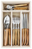 Andre Verdier Cutlery Set 24pc - Olive Wood