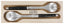 Andre Verdier Salad Server Set 2pc - Black