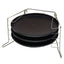Zenker Special Countries Three Tiered Pizza Pans with Stand