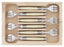 Andre Verdier Cake Fork Set 6pc - Ivory