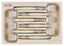 Andre Verdier Dinner Fork Set 6pc - Ivory