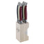 Andre Verdier Steak Knife Set 6pc with Wooden Stand - Colonial