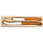 Andre Verdier Cheese & Butter Knife Set 2pc - Olive Wood#