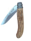 Alpage Folding Knife - Olive Wood - Buffalo