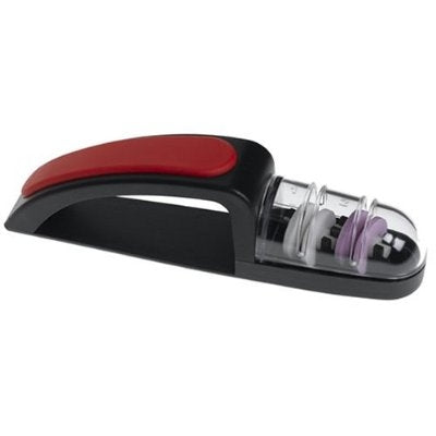 MinoSharp Ceramic Wheel Water Sharpener Plus in Black/Red Secondary image