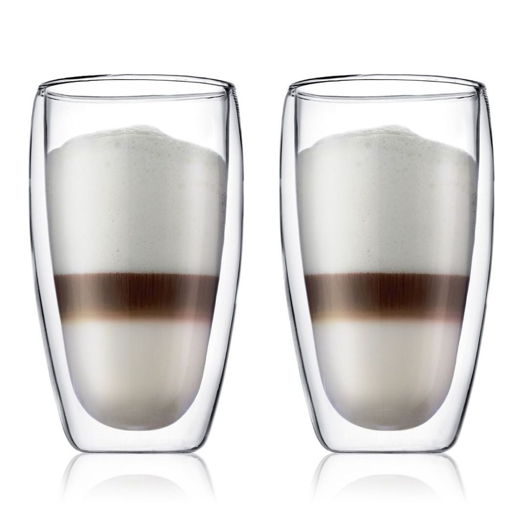 Pavina Double Wall Glass Large 0.45L (2pc Set)