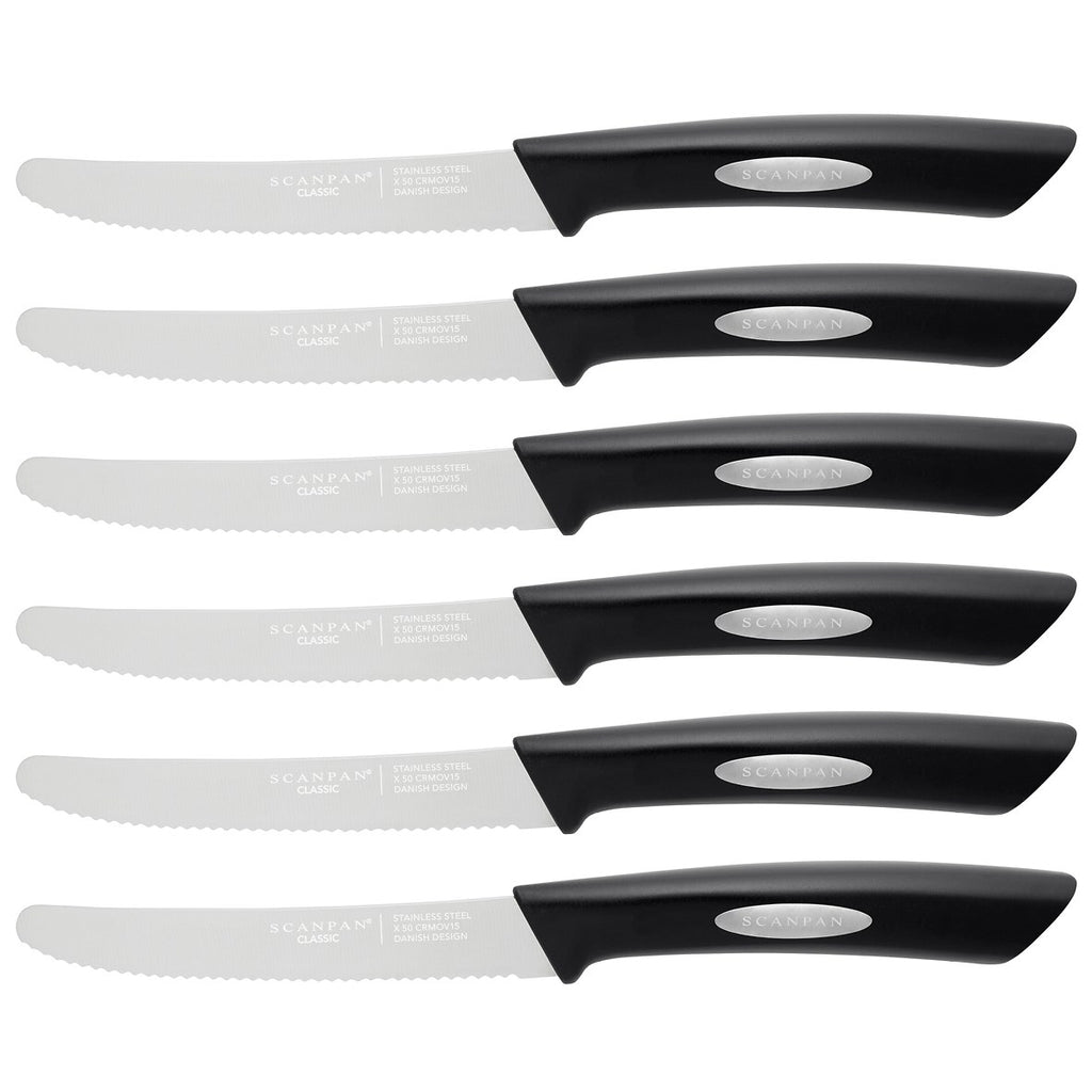 New Classic Steak Knife Set, 6pc