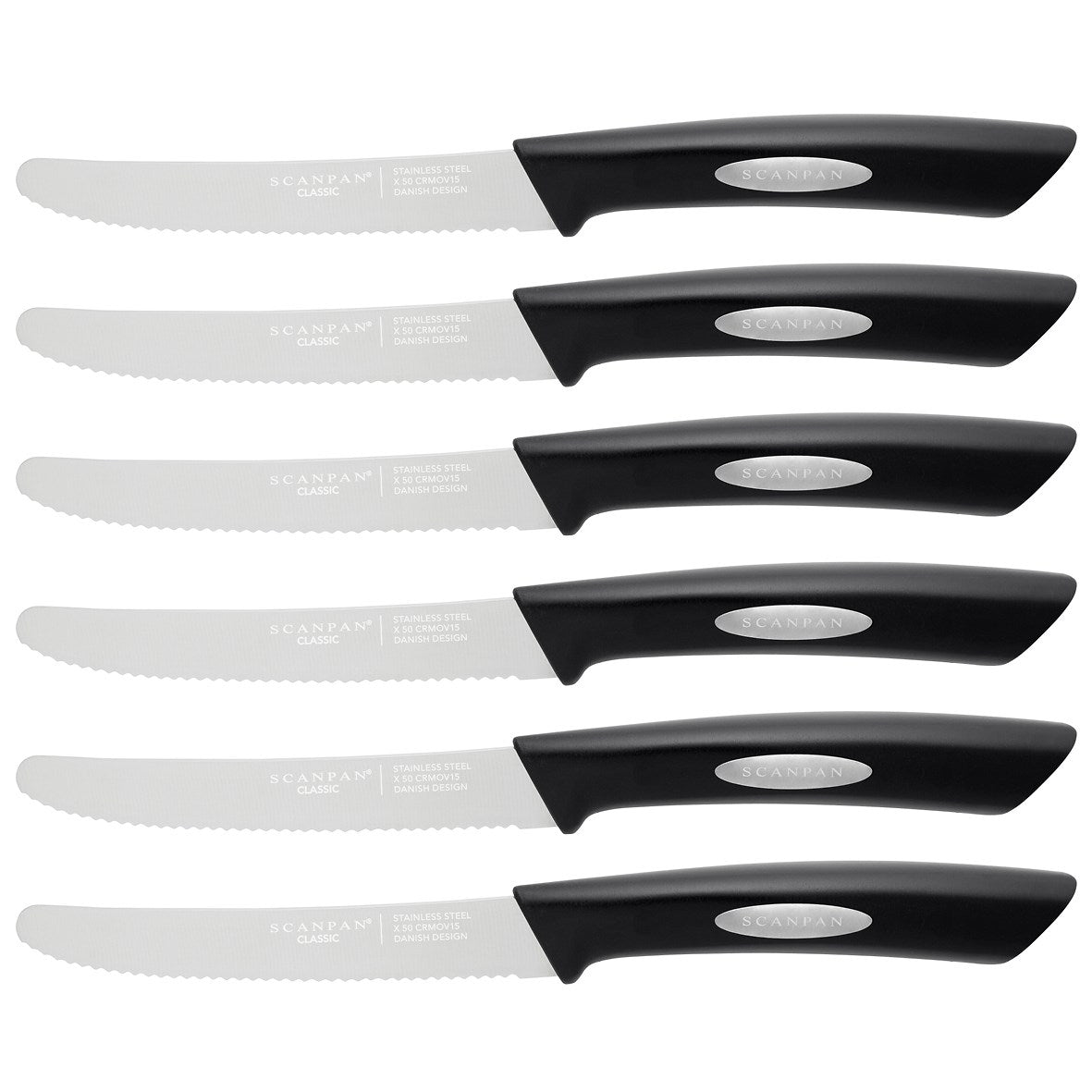 New Classic Steak Knife Set, 6pc