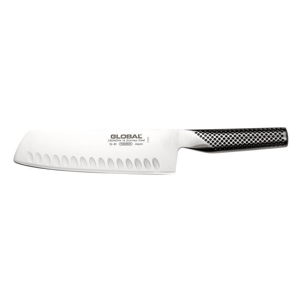 Global G-81 Vegetable Knife Fluted 18cm Main image