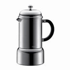 Chambord Espresso Maker 6 cup Stainless Steel - Chrome