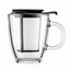 Yo-Yo Set Mug+Tea Strainer 350ml - Black