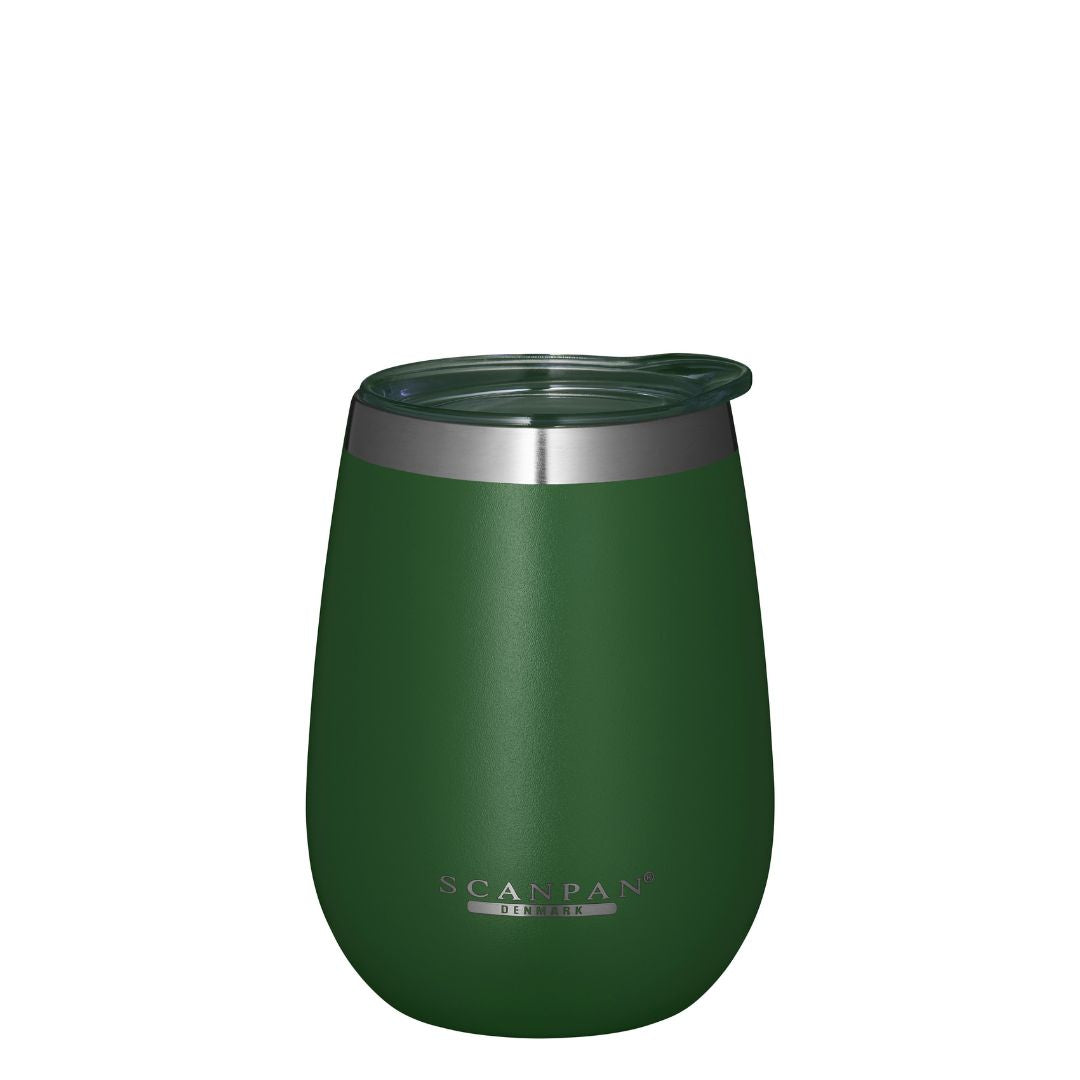 TO GO Vacuum Cup with lid Premium 300ml Forest Green Main image