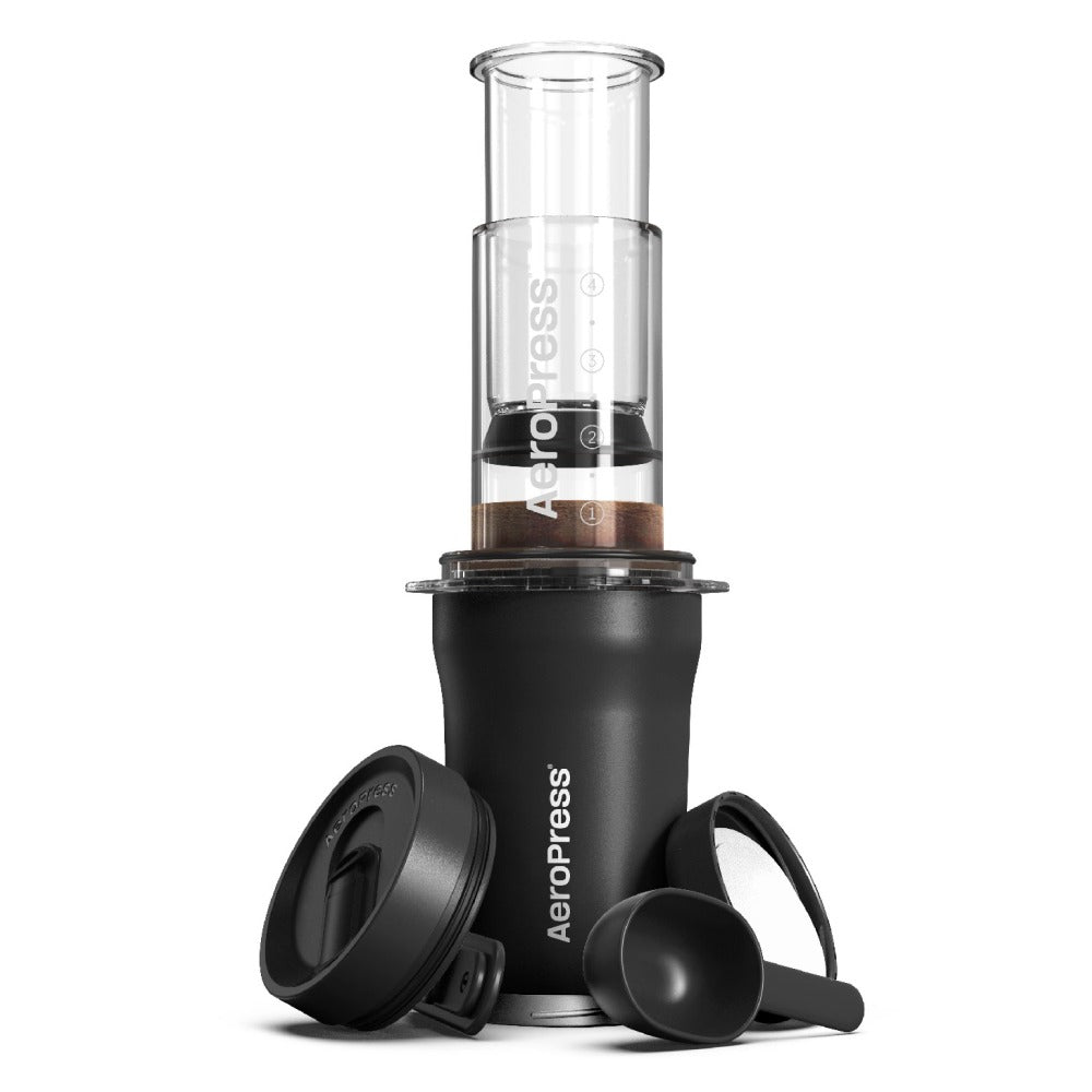 AeroPress Go Plus Travel Coffee Press Black Main image