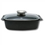 ELO Alucast Roasting Pan with Glass Lid and Aroma Knob 40x22cm