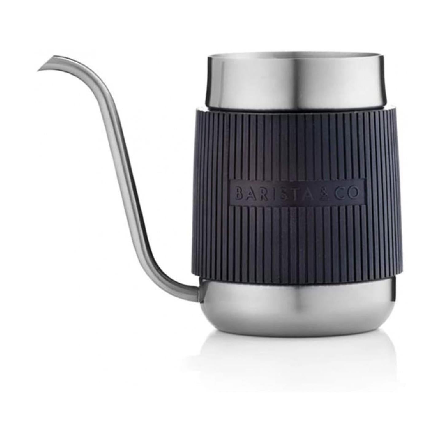 Barista & Co 600ml Shorty Pour Over Milk Jug - Steel# Main image
