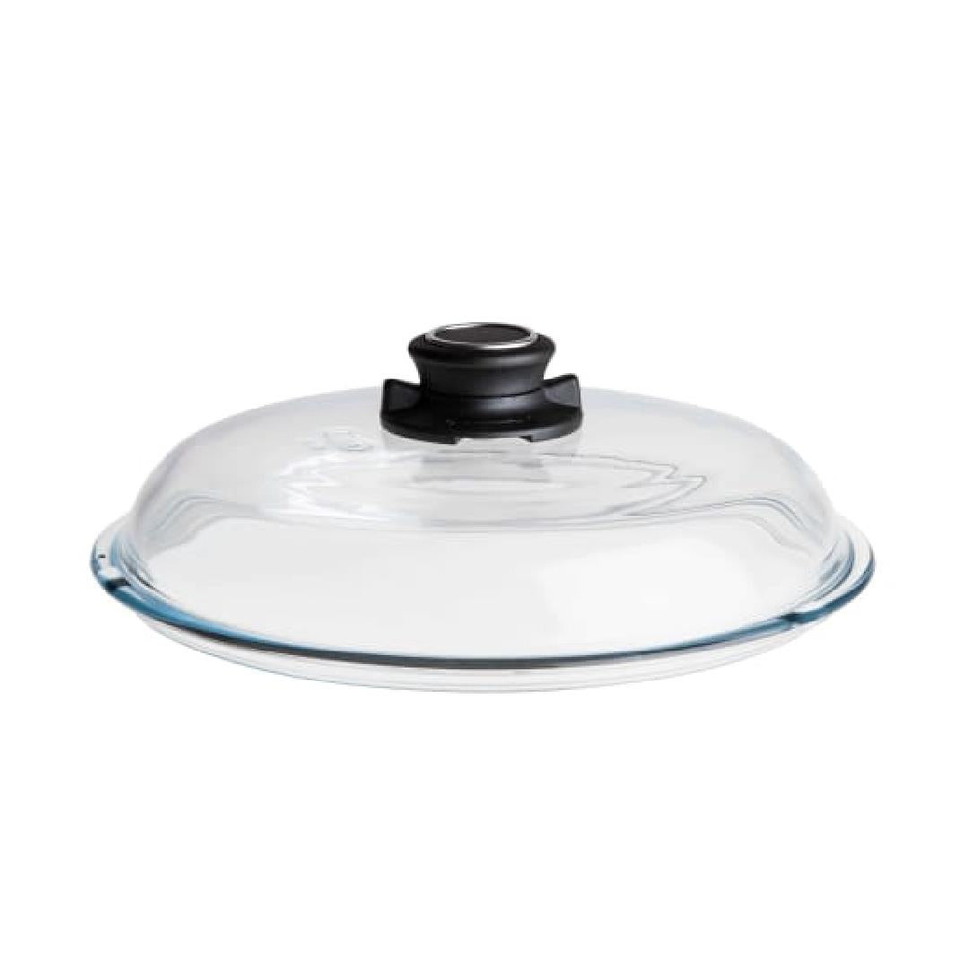 AMT Glass Lid 24cm with Steam Release Vent - Clear Main image