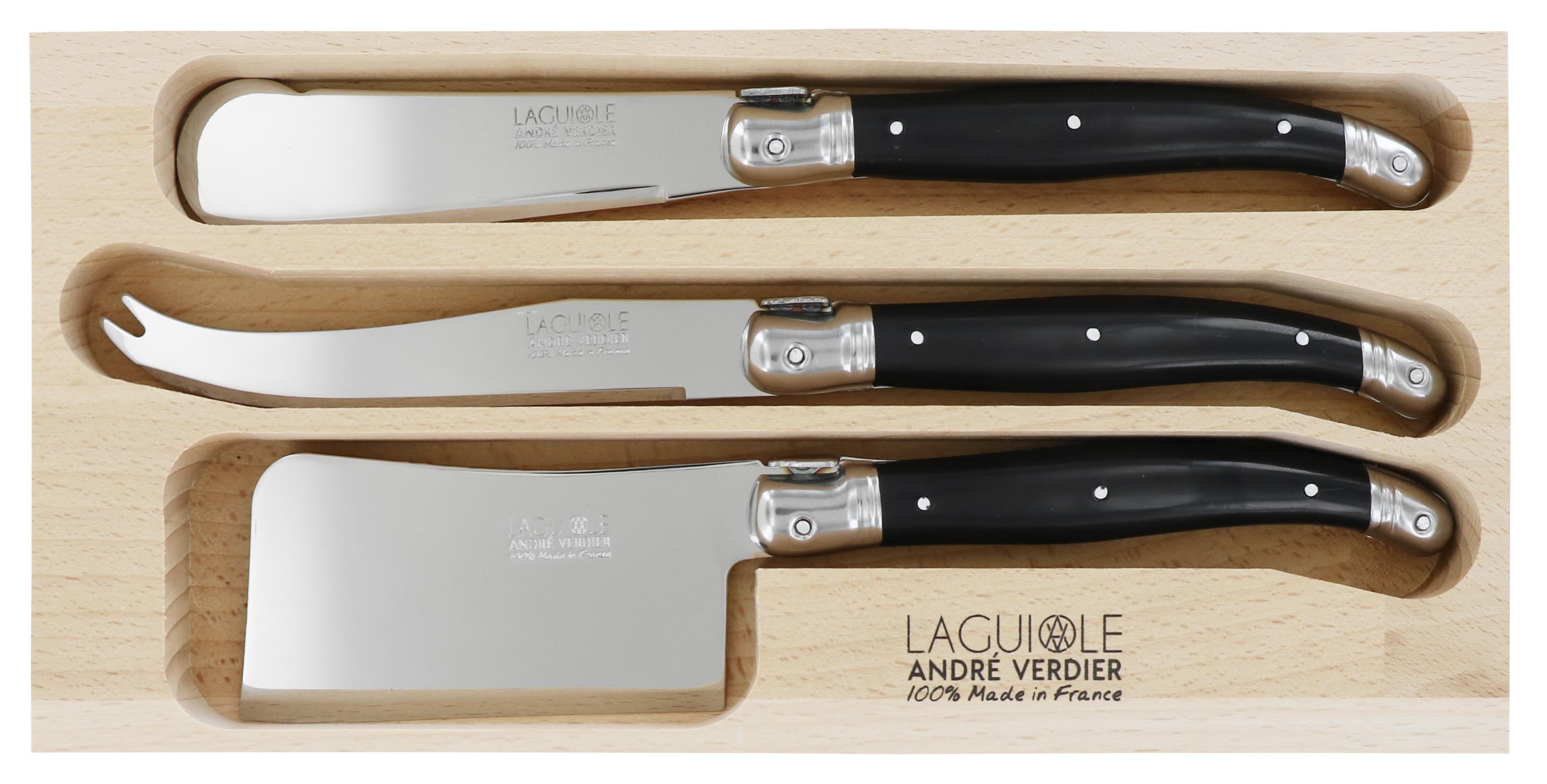 Andre Verdier Cheese Set 3pc - Black Main image