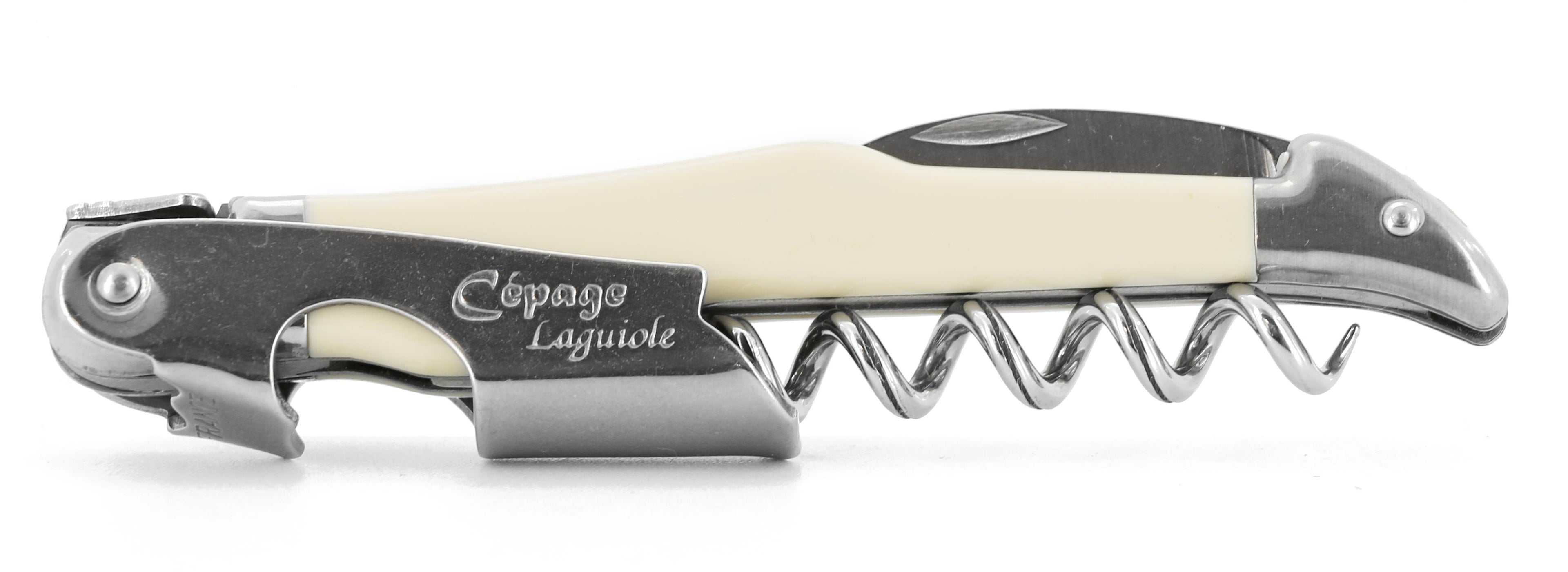 Andre Verdier Cepage Corkscrew in Cardboard Box - Ivory