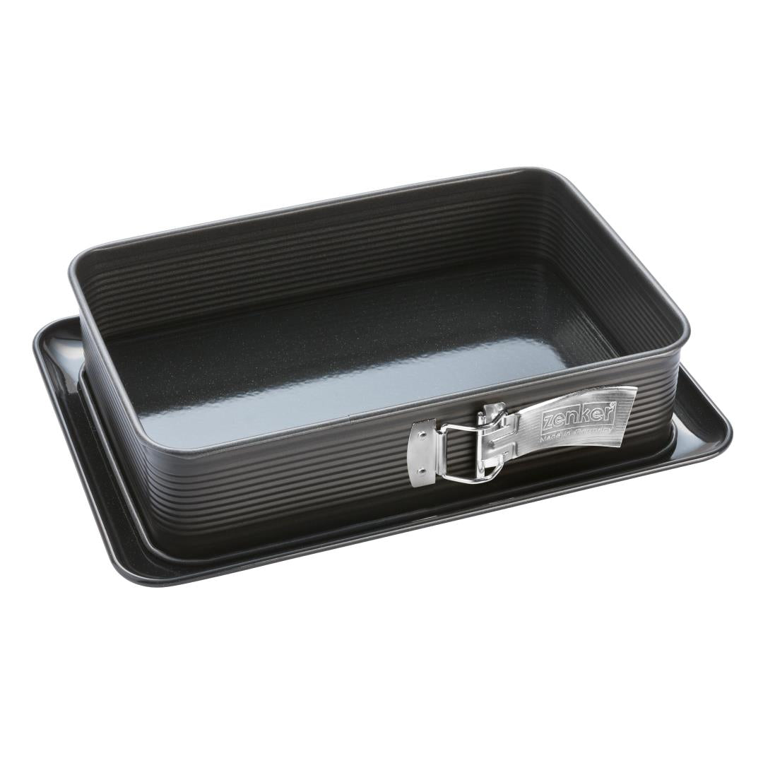 Zenker Springform Baking Tin with leak-proof base 32x22x7cm#