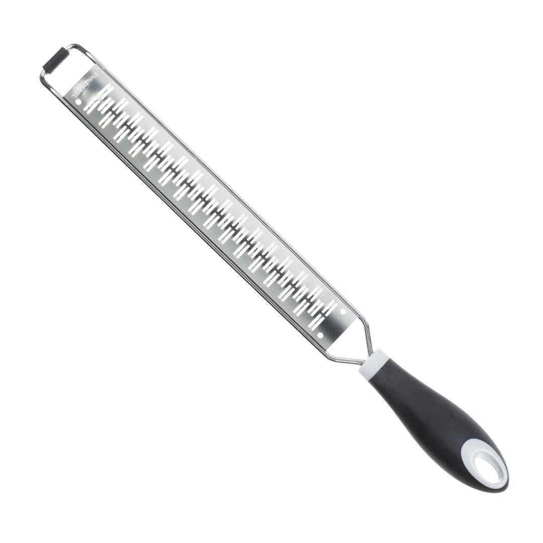 Mercer Culinary MercerGrates Narrow Stainless Steel Ribbon Grater 38 x 3cm - Black#