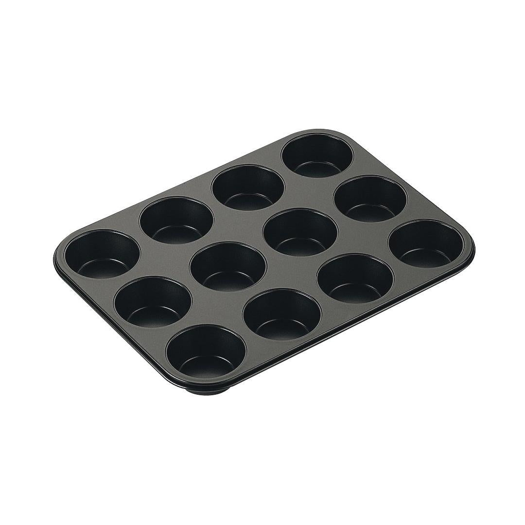 Zenker Black Metallic 12 Cup Muffin Tin 38x26cm