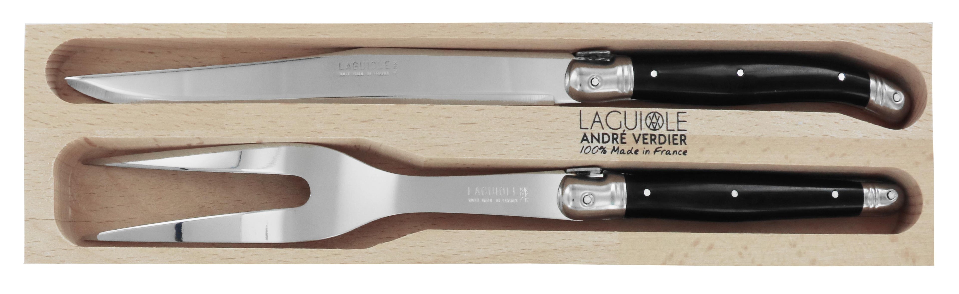 Andre Verdier Carving Set 2pc - Black