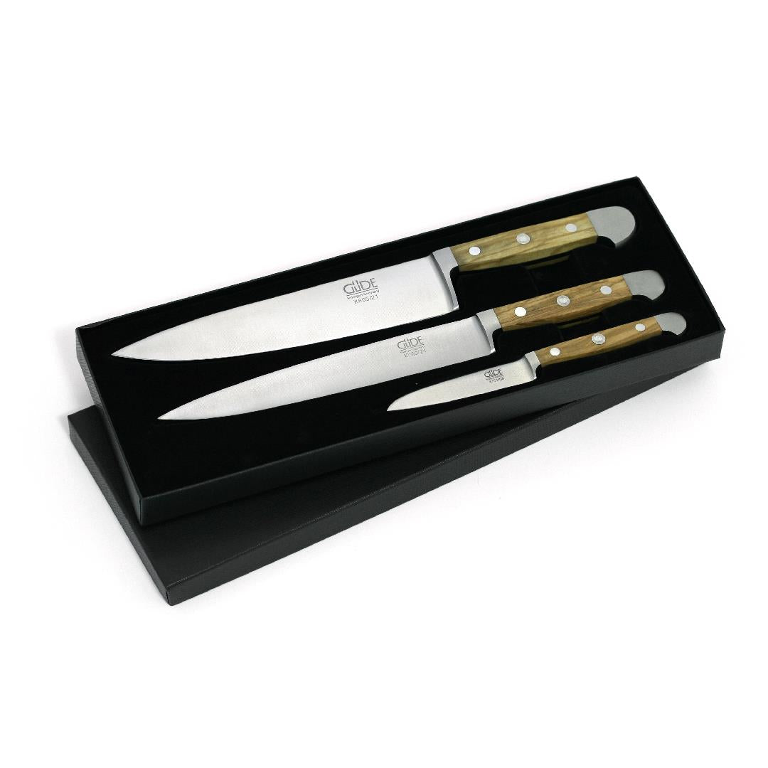 Guede Alpha Olive 3-piece Set