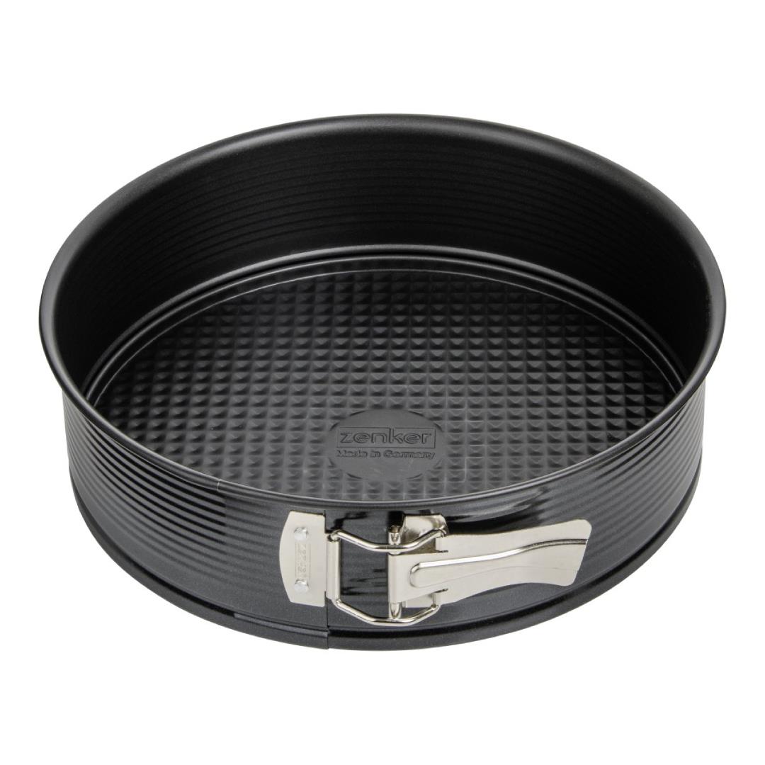Zenker Black Metallic Springform with Flat Base 24cm