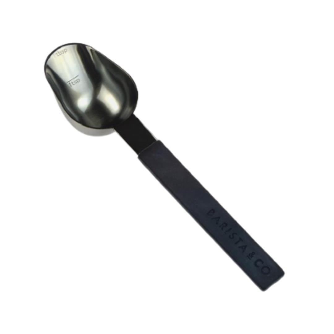 Barista & Co Stainless Steel Coffee Scoop Measure Spoon - Black Main image