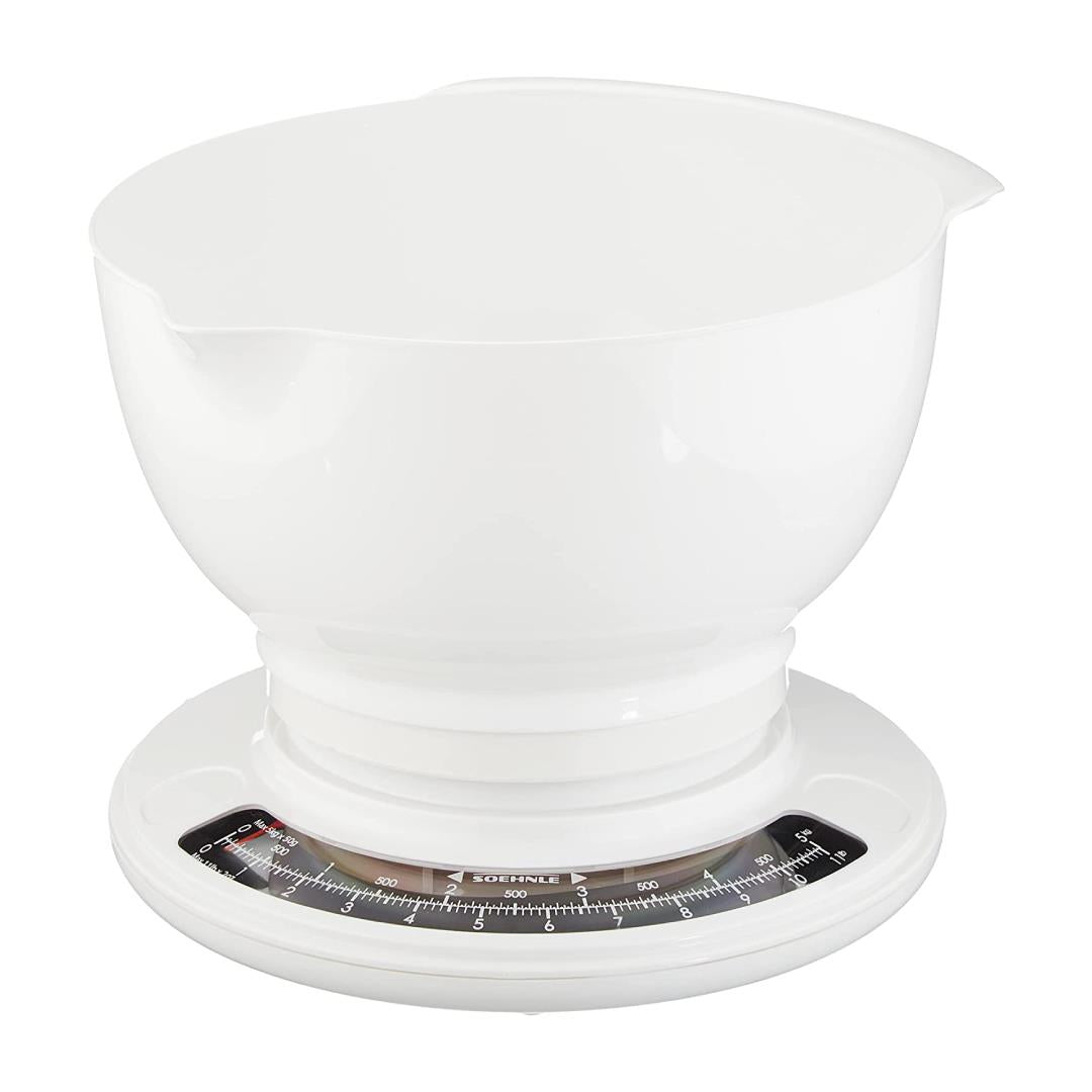 Soehnle Culina Pro Analog Kitchen Scale 5kg - White Main image