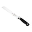 Mercer Culinary Genesis Wavy Edge Wide Bread Knife 20cm - Black