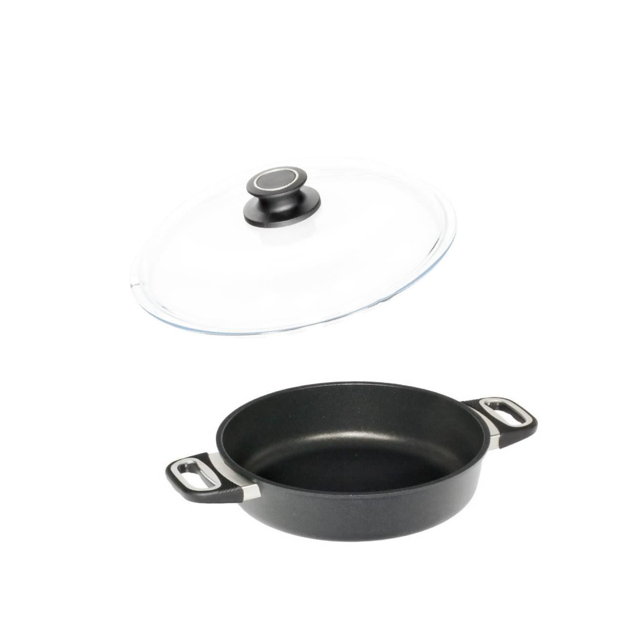 AMT Set: Braising Pan 28cm (8cm deep)+Glass Lid Main image