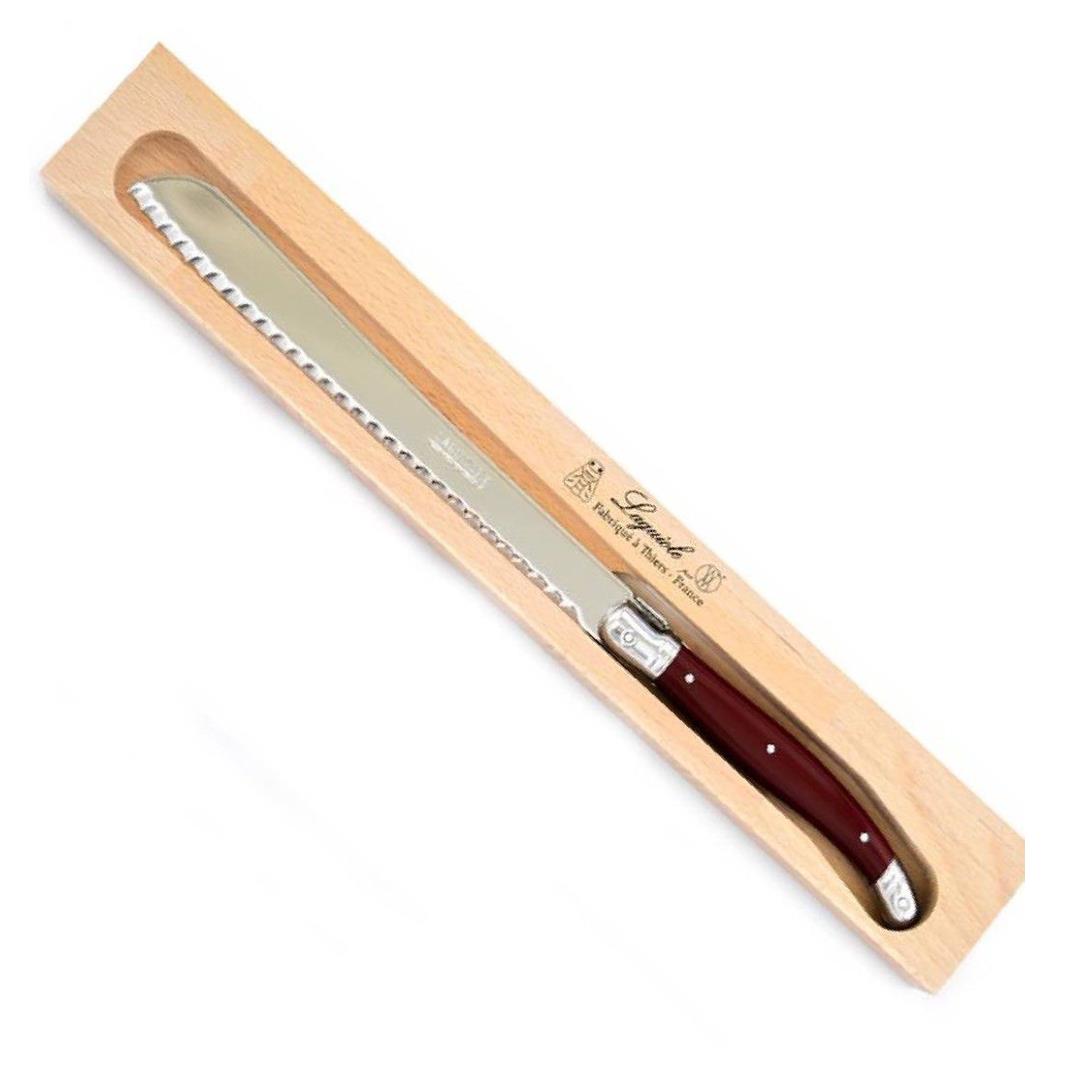 Andre Verdier Bread Knife - Cherry Red