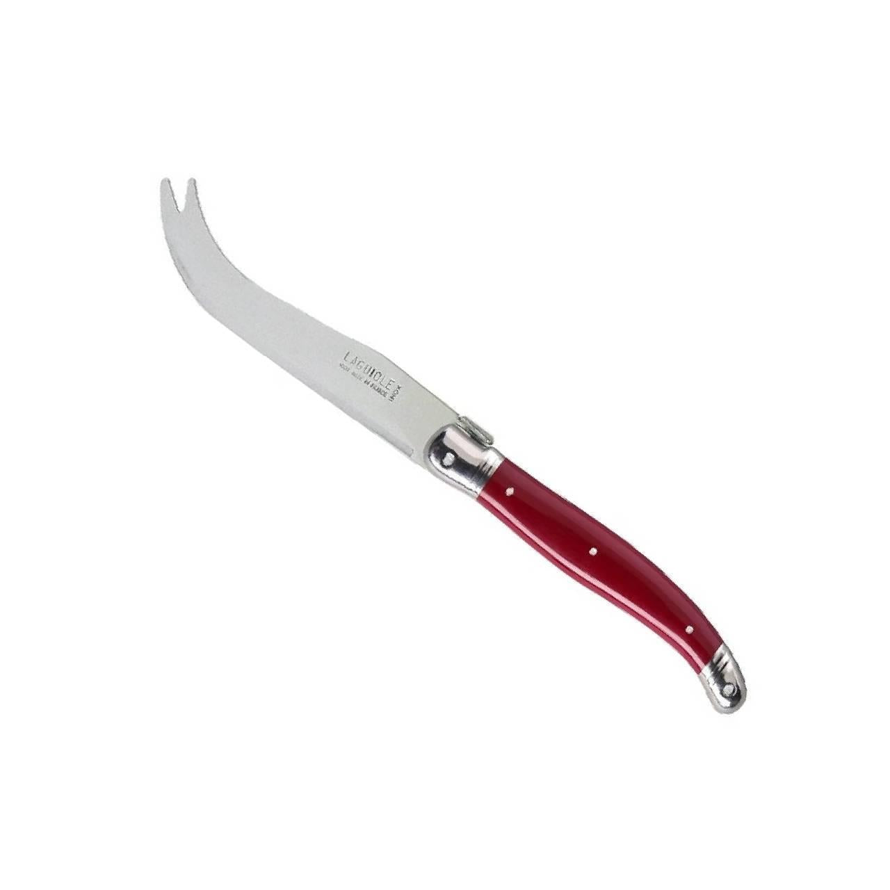 Andre Verdier Cheese Knife Single - Cherry Red Main image