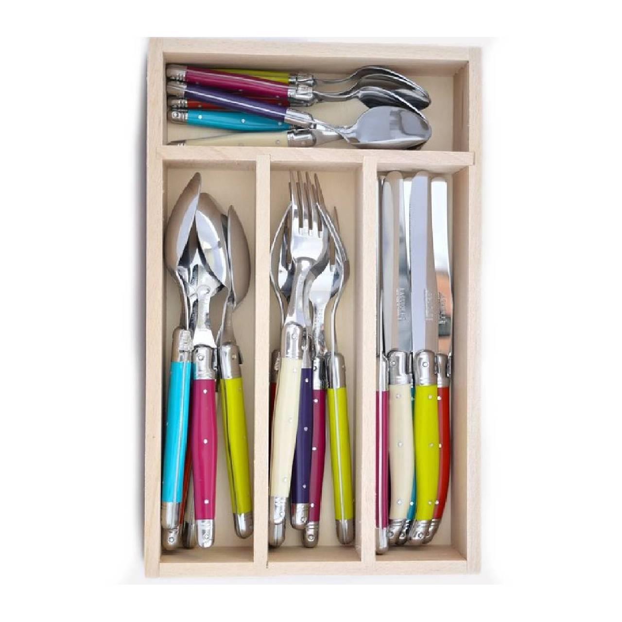Andre Verdier Cutlery Set 24pc - Fan#