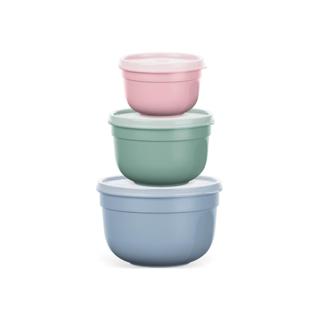 Emsa Superline Pastel Round Storage Set of 3## Main image