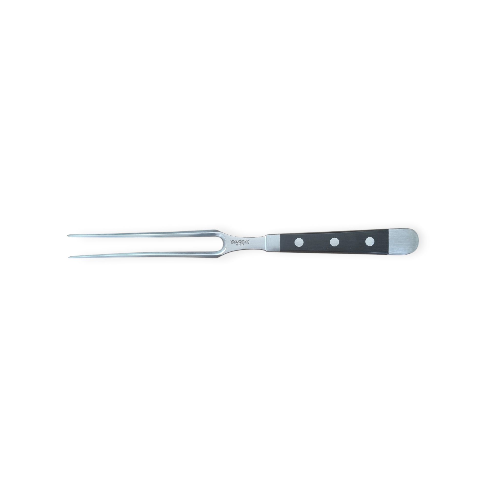 Guede Alpha Black Carving Fork 18cm#