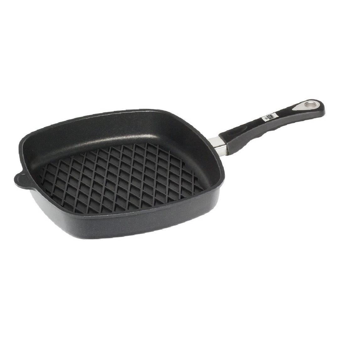 AMT Induction Square Pan BBQ Grill Surface 28cm Main image