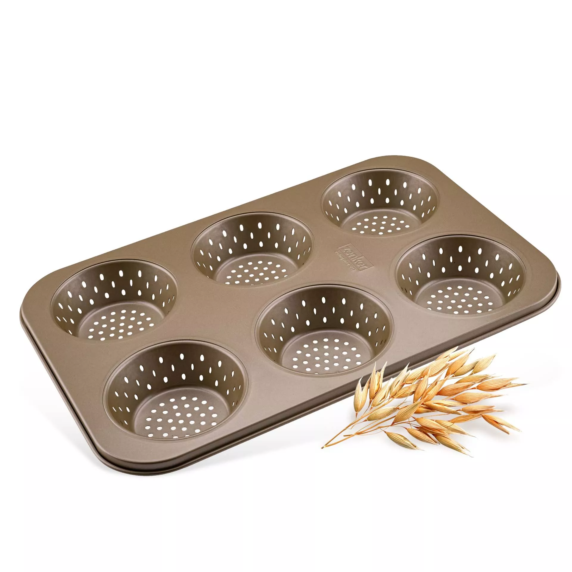 Zenker Mojave Gold 6pcs Perforated Bun Tray#