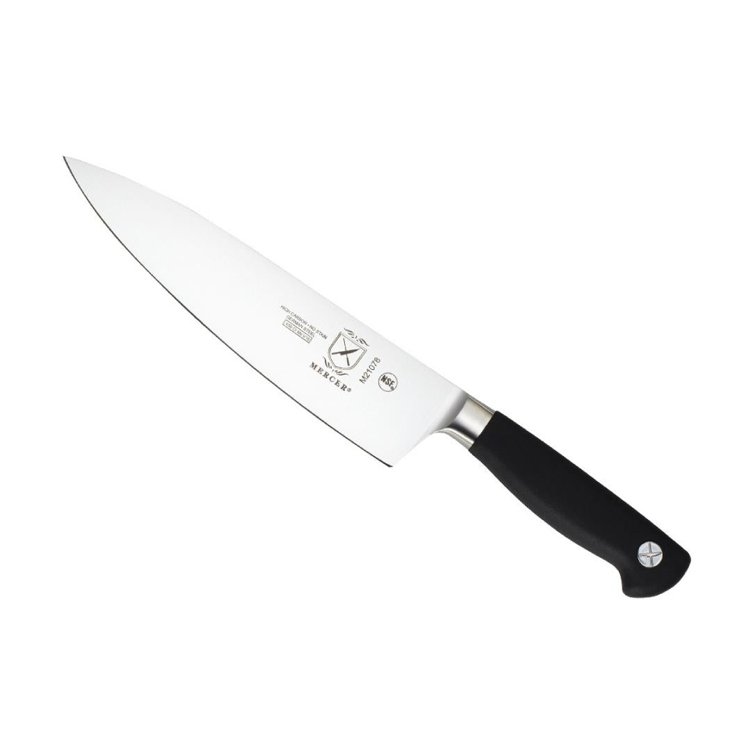 Mercer Culinary Genesis Short Bolster Chef's Knife 20cm - Black