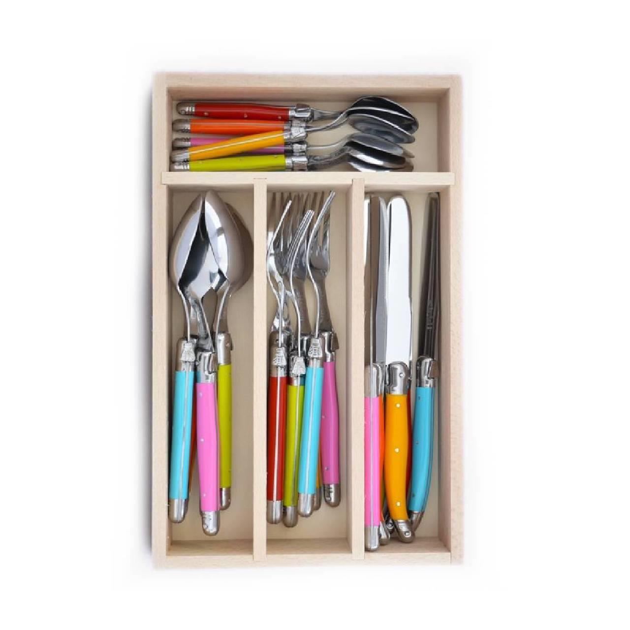 Andre Verdier Cutlery Set 24pc - Spring Main image