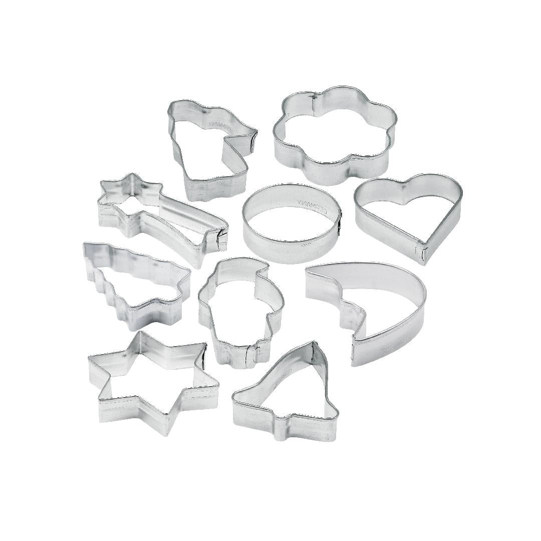 Zenker Set of 10 Assorted Cookie Cutters