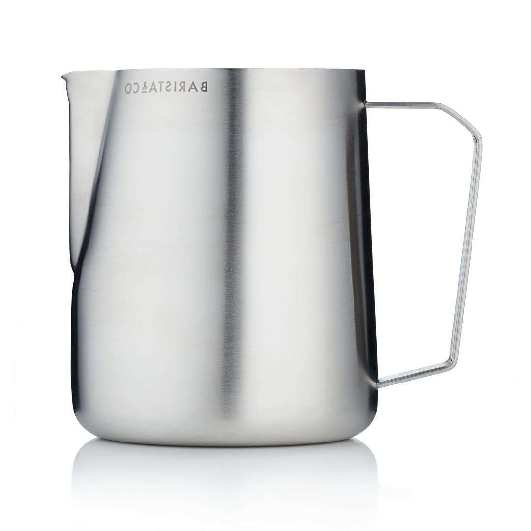 Barista & Co 620ml Pro Pitcher - Brushed Steel Main image