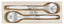 Andre Verdier Salad Server Set 2pc - Chalk White