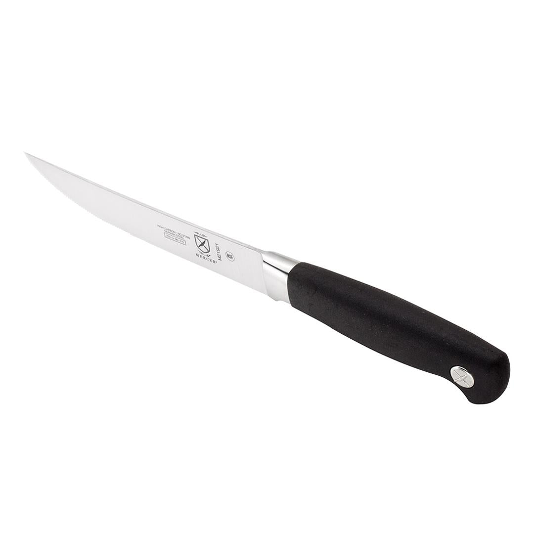 Mercer Culinary Genesis Serrated Steak Knife 13cm - Black#