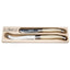 Andre Verdier Cheese & Butter Knife Set 2pc - Ivory
