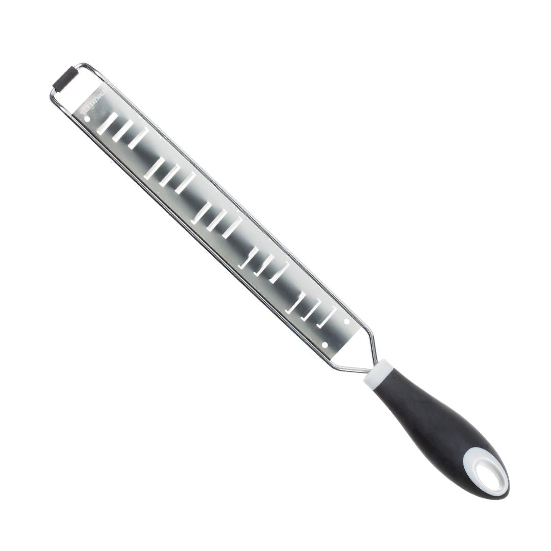 Mercer Culinary MercerGrates Narrow Stainless Steel Shaver Grater 38 x 3cm - Black#
