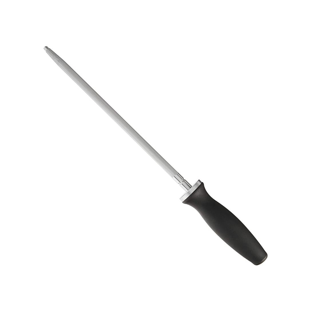 Mercer Culinary Genesis Sharpening Steel 25cm - Black