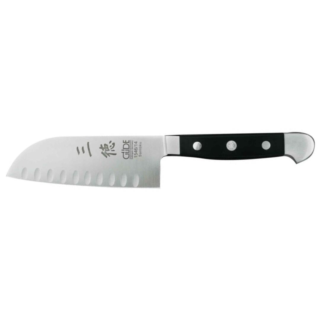 Guede  Alpha Black Santoku Knife 14cm*