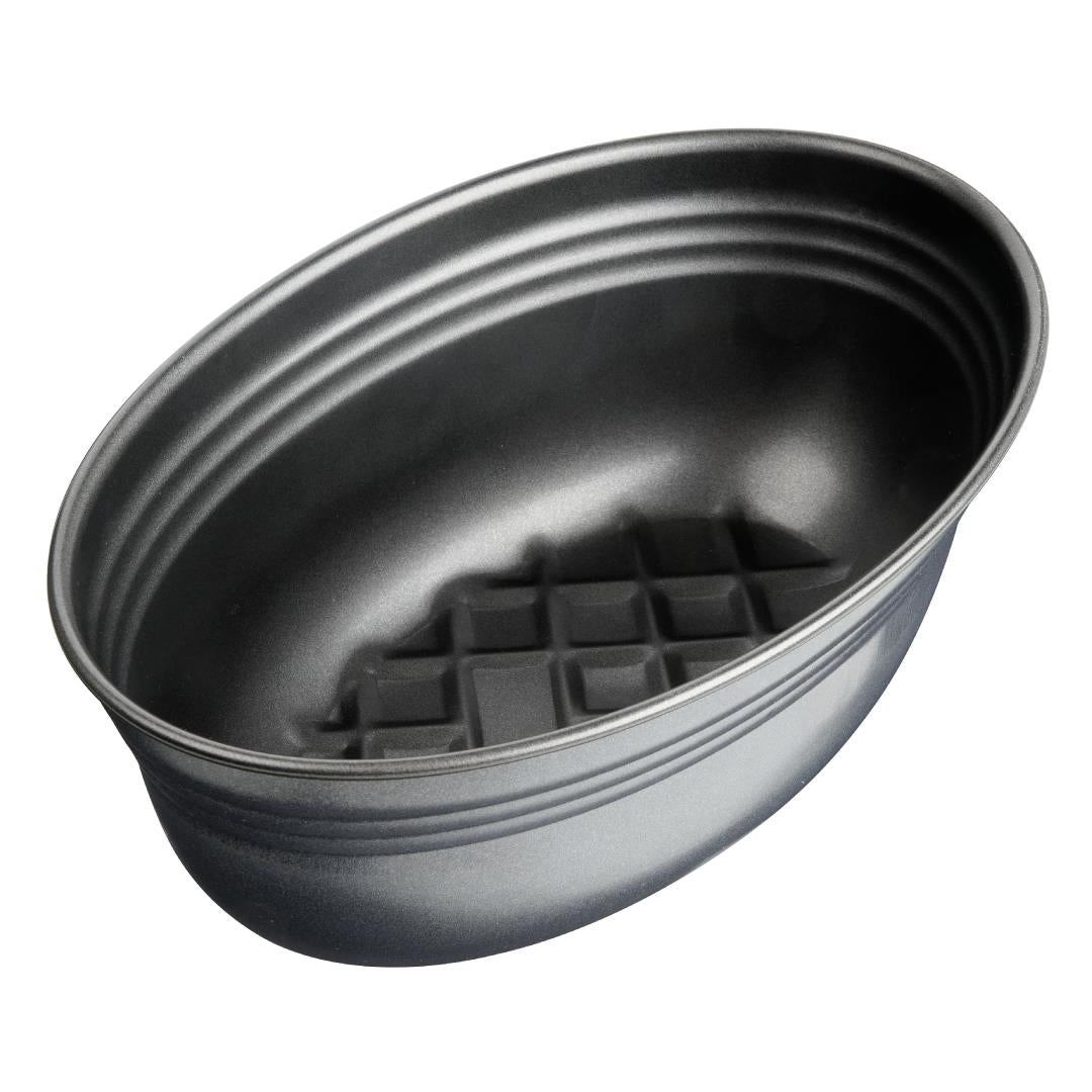 Zenker Black Metallic Oval Loaf Baking Pan 26.5x16.5x9.5cm Main image